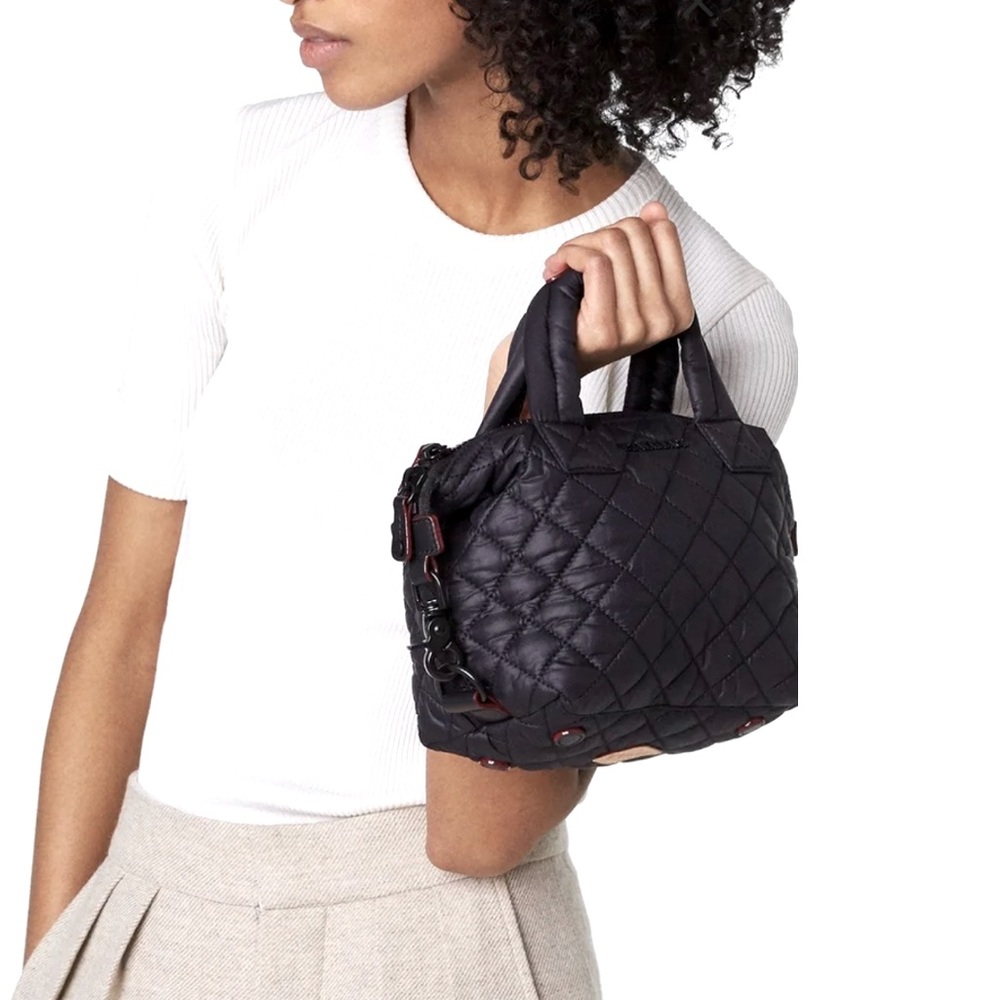 Mz Wallace Micro Sutton Black Crossbody bag EUC